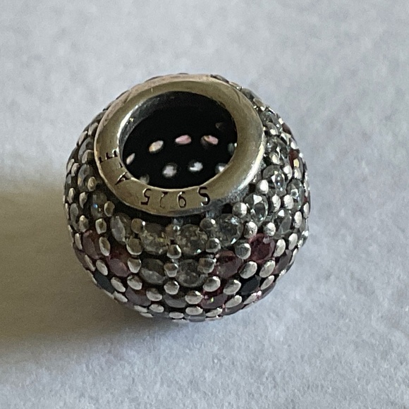 Pandora Pink and Silver Charm Bracelet - Picture 7 of 8